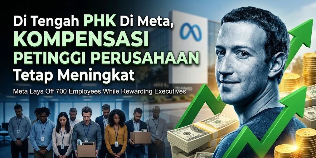 Di tengah PHK di Meta, kompensasi petinggi perusahaan tetap meningkat